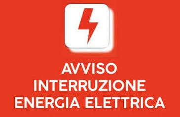 AVVISO di INTERRUZIONE di ENERGIA ELETTRICA
